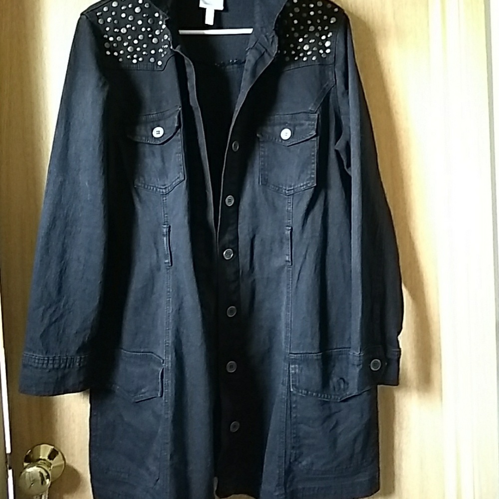Diana Gilman 2 Jean jacket